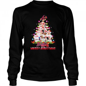 Atlanta Braves Players Christmas Tree Merry Christmas Shirt 3