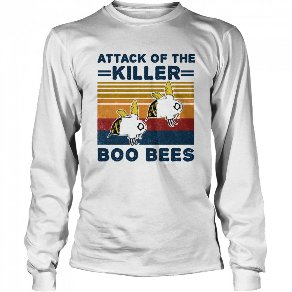 Attack of the killer boo bees vintage retro shirt Attack of the killer boo bees vintage retro shirt