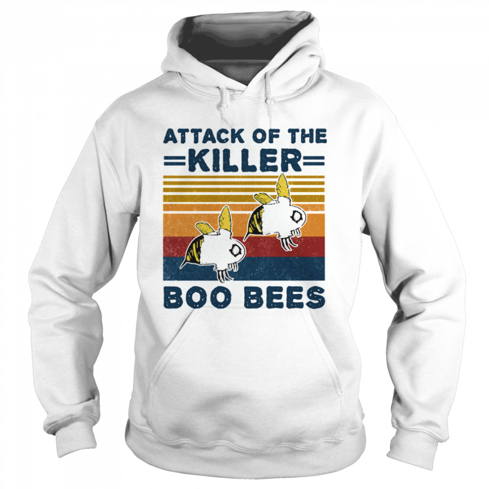 Attack of the killer boo bees vintage retro shirt Attack of the killer boo bees vintage retro shirt