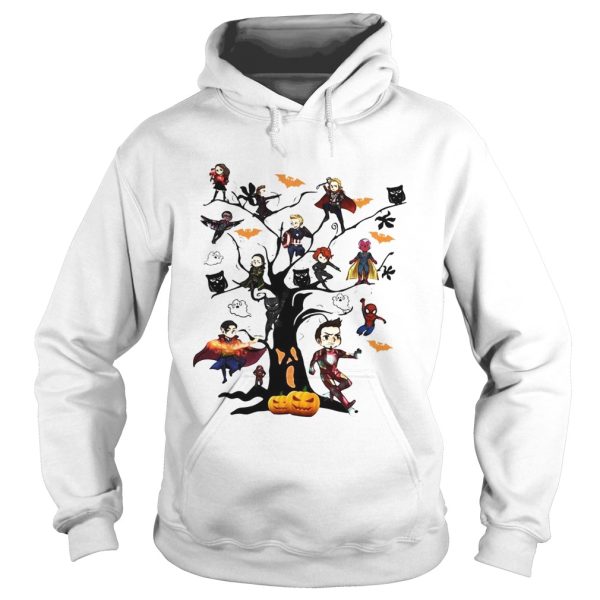 Avengers halloween tree shirt
