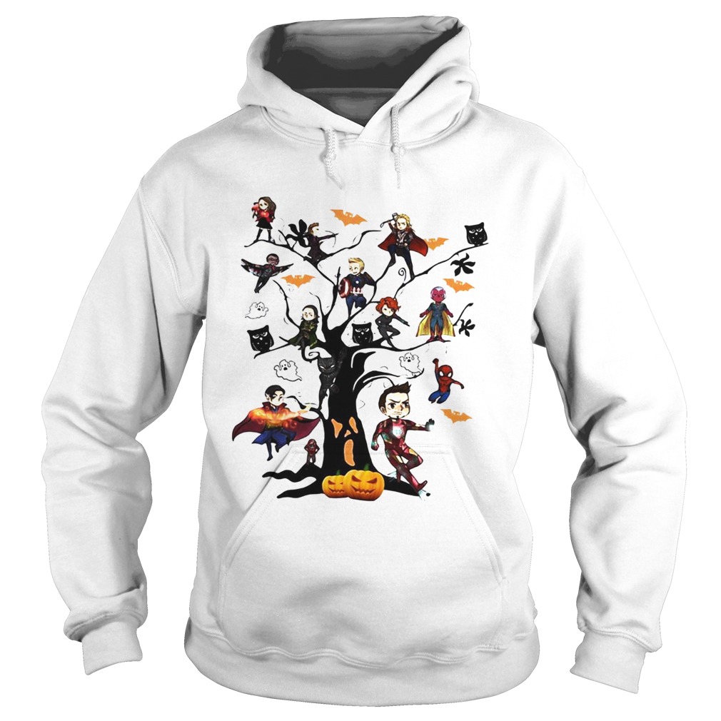 Avengers halloween tree shirt Avengers halloween tree shirt