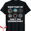 Aviation T-Shirt Funny Airline Pilot Instruments Airplanes