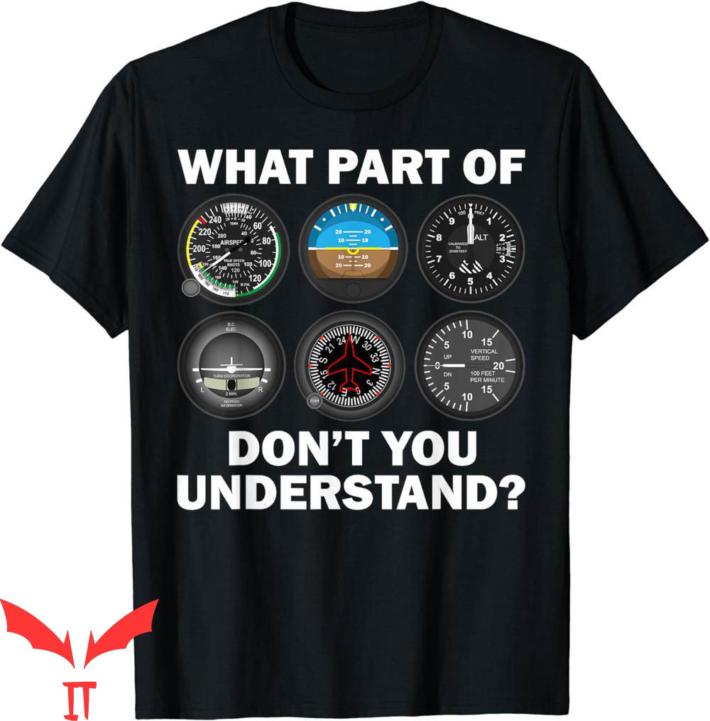 Aviation T-Shirt Funny Airline Pilot Instruments Airplanes Aviation T-Shirt Funny Airline Pilot Instruments Airplanes