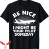 Aviation T-Shirt Funny Pilot Airplane North American