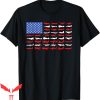 Aviation T-Shirt Pilot Airplane American Flag Plane