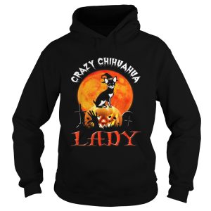 Awesome Crazy Chihuahua Lady Halloween Gift shirt