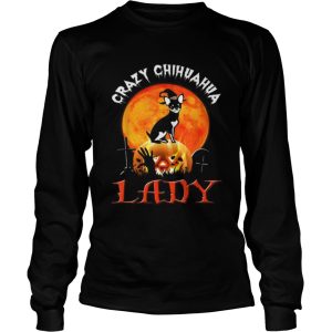Awesome Crazy Chihuahua Lady Halloween Gift shirt