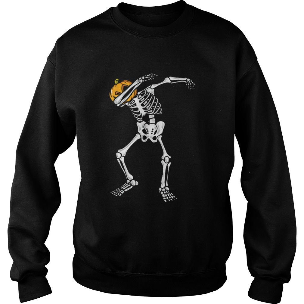 Awesome Dabbing Skeleton Pumpkin Halloween Dab Boys Kids shirt Awesome Dabbing Skeleton Pumpkin Halloween Dab Boys Kids shirt