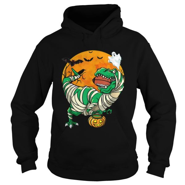 Awesome Football Player Mummy T Rex Dinosaur Halloween Costume shirt
