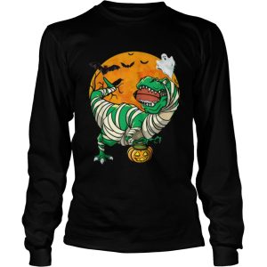 Awesome Football Player Mummy T Rex Dinosaur Halloween Costume shirt