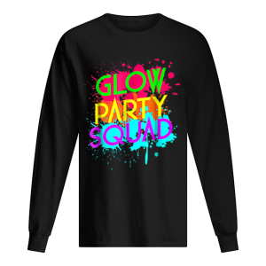 Awesome Glow Party Squad – Neon Effect Group Halloween shirt