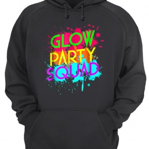 Awesome Glow Party Squad Neon Effect Group Halloween shirt 3