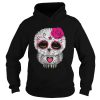 Awesome Owl Sugar Skull Trick Or Treat Pumpkin Halloween Boo shirt