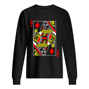 Awesome Queen Of Diamonds Cute Playing Card 2019 Halloween shirt