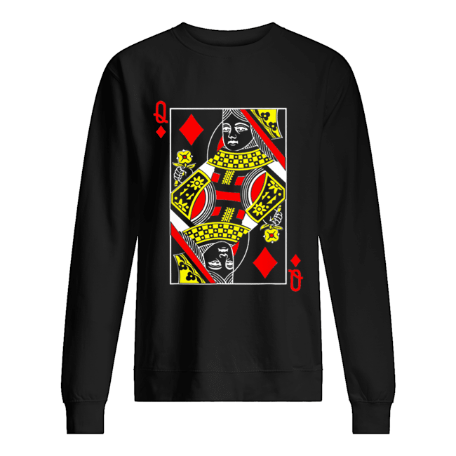 Awesome Queen Of Diamonds Cute Playing Card 2019 Halloween shirt Awesome Queen Of Diamonds Cute Playing Card 2019 Halloween shirt