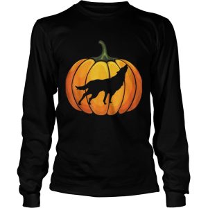 Awesome Wotf Pumpkin Halloween T-shirt Animal Lover Gifts shirt
