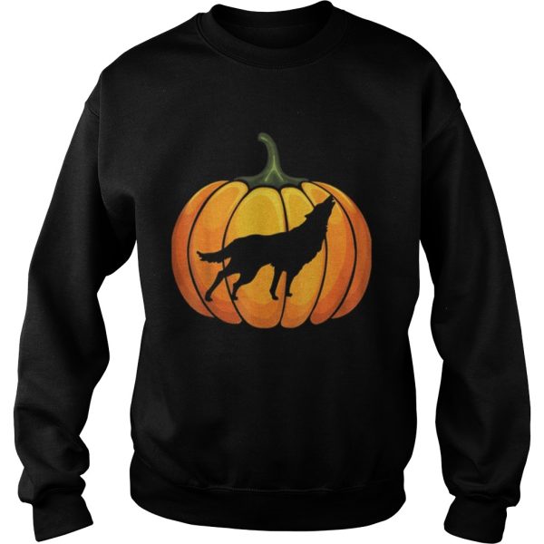 Awesome Wotf Pumpkin Halloween T-shirt Animal Lover Gifts shirt