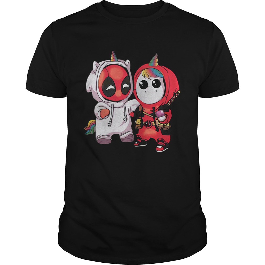 Baby Deadpool and Unicorn shirt Baby Deadpool and Unicorn shirt