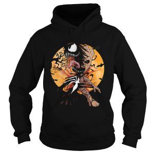 Baby Groot Venom moon Halloween shirt