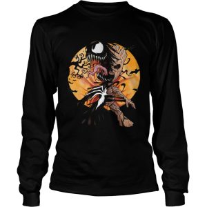 Baby Groot Venom moon Halloween shirt