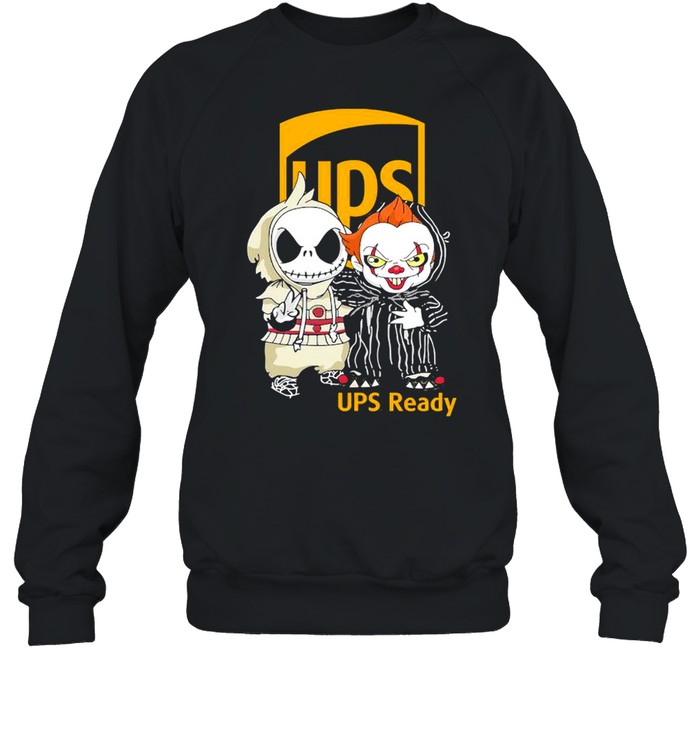 Baby Jack Skeleton and Baby Pennywise UPS Ready shirt Baby Jack Skeleton and Baby Pennywise UPS Ready shirt