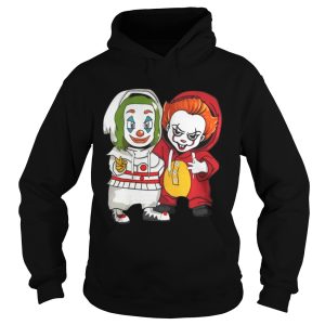 Baby Joker And Pennywise Horror Movies Characters Halloween Shirt