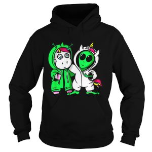 Baby Unicorn vs Alien Costume Halloween Shirt