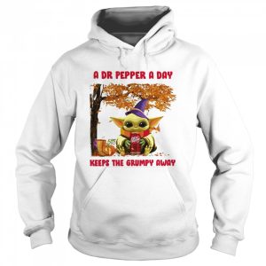 Baby Yoda A Dr Pepper A Day Keeps The Grumpy Away shirt 3