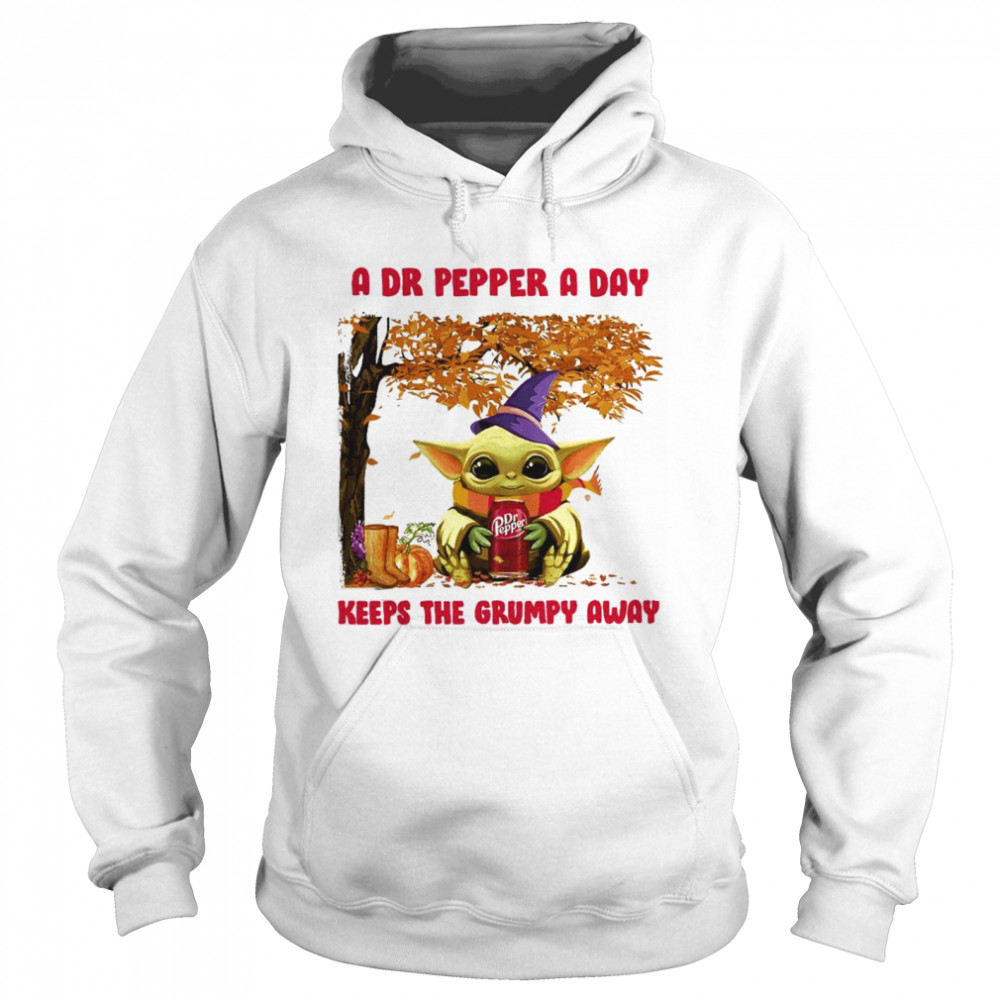 Baby Yoda A Dr Pepper A Day Keeps The Grumpy Away shirt Baby Yoda A Dr Pepper A Day Keeps The Grumpy Away shirt