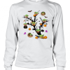 Baby Yoda And Pumpkin Tree Halloween T-Shirt