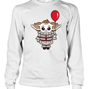 Baby Yoda Cosplay Pennywise shirt