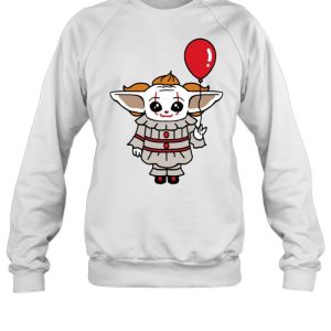 Baby Yoda Cosplay Pennywise shirt