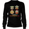 Baby Yoda Happy Hallothanksmas shirt