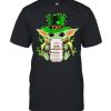 Baby Yoda Hug Budweiser Irish Patricks Day Shirt