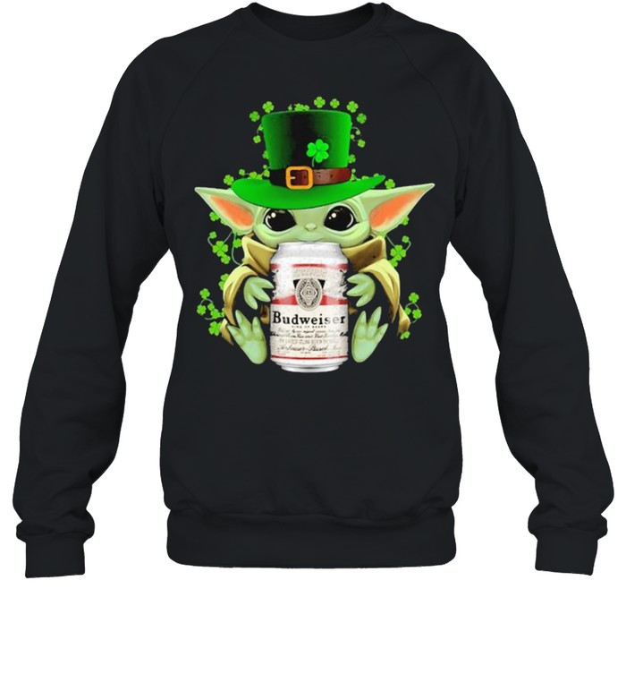 Baby Yoda Hug Budweiser Irish Patricks Day Shirt Baby Yoda Hug Budweiser Irish Patricks Day Shirt