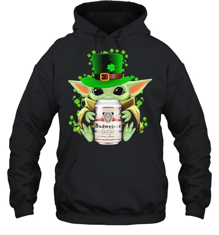 Baby Yoda Hug Budweiser Irish Patricks Day Shirt Baby Yoda Hug Budweiser Irish Patricks Day Shirt