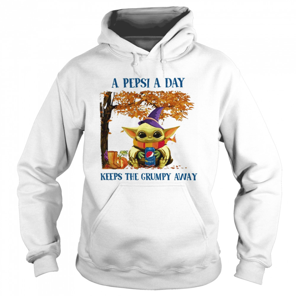 Baby Yoda Hug Pepsi A Pepsi A Day Keeps The Grumpy Away Halloween shirt Baby Yoda Hug Pepsi A Pepsi A Day Keeps The Grumpy Away Halloween shirt