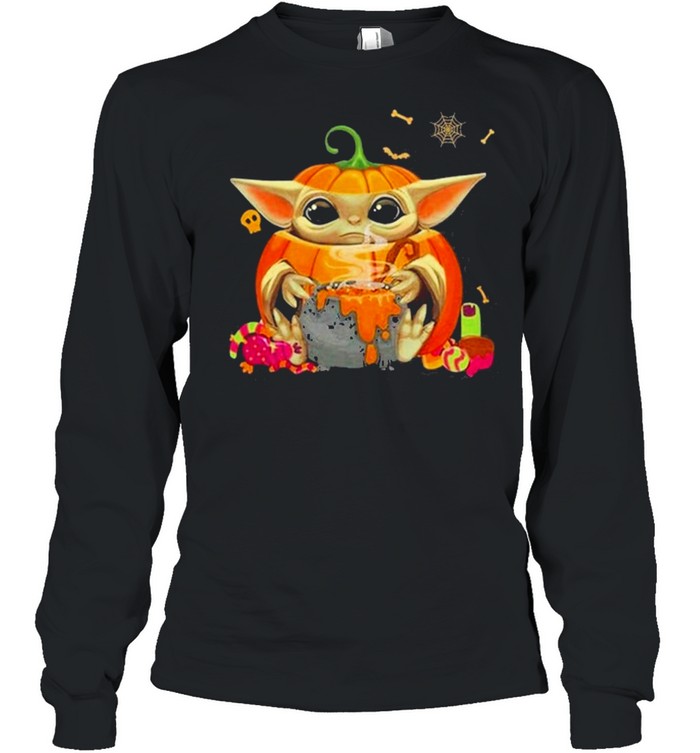 Baby Yoda Pumpkin Halloween Shirt Baby Yoda Pumpkin Halloween Shirt