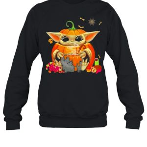 Baby Yoda Pumpkin Halloween Shirt