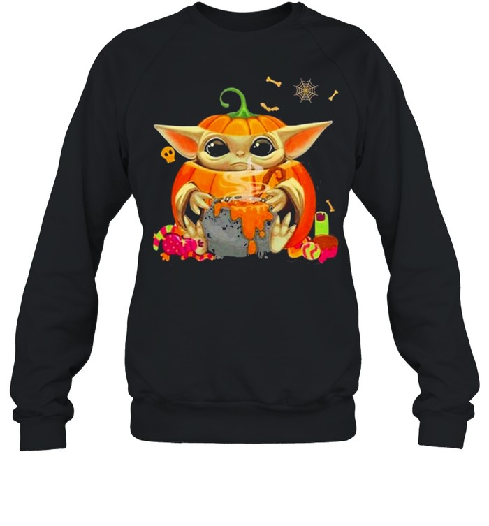 Baby Yoda Pumpkin Halloween Shirt Baby Yoda Pumpkin Halloween Shirt