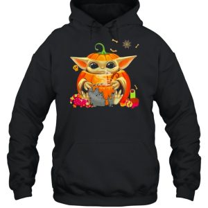 Baby Yoda Pumpkin Halloween Shirt 3