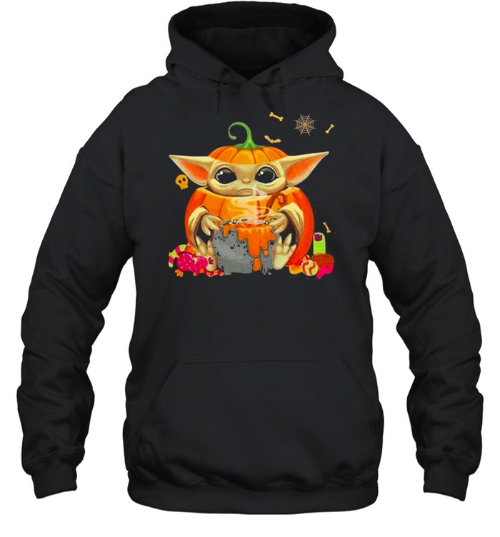 Baby Yoda Pumpkin Halloween Shirt Baby Yoda Pumpkin Halloween Shirt
