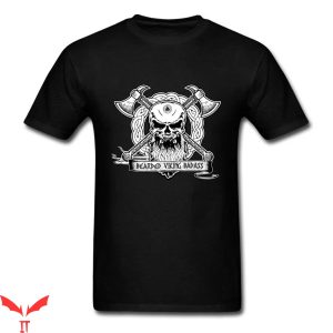 Badass Military T-Shirt Bearded Viking Teenage Mechanic