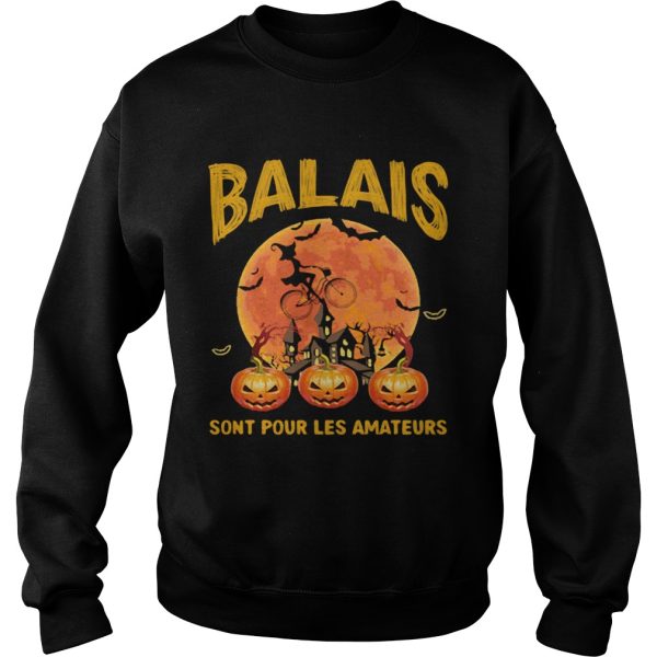 Balais Sont Pour Les Amateurs Lady Pumpkin Halloween shirt