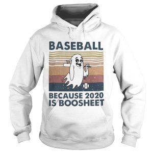 Baseball Because 2020 Is Boosheet shirt