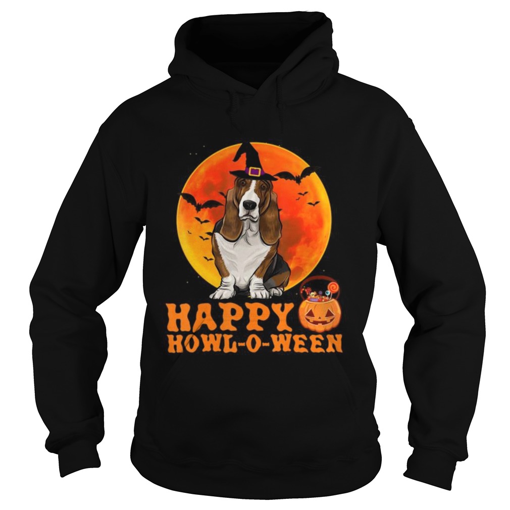 Basset Hound Dog Halloween Happy Howloween shirt Basset Hound Dog Halloween Happy Howloween shirt