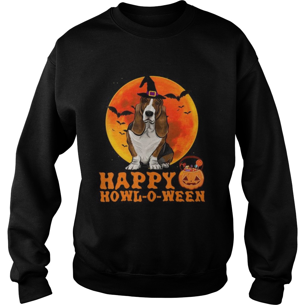 Basset Hound Dog Halloween Happy Howloween shirt Basset Hound Dog Halloween Happy Howloween shirt