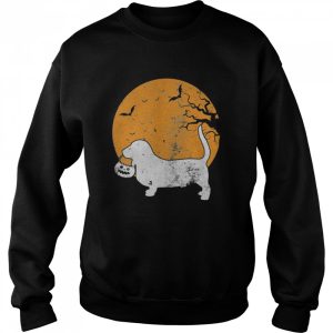Basset Hound Dog Pumpkin Halloween Costume shirt