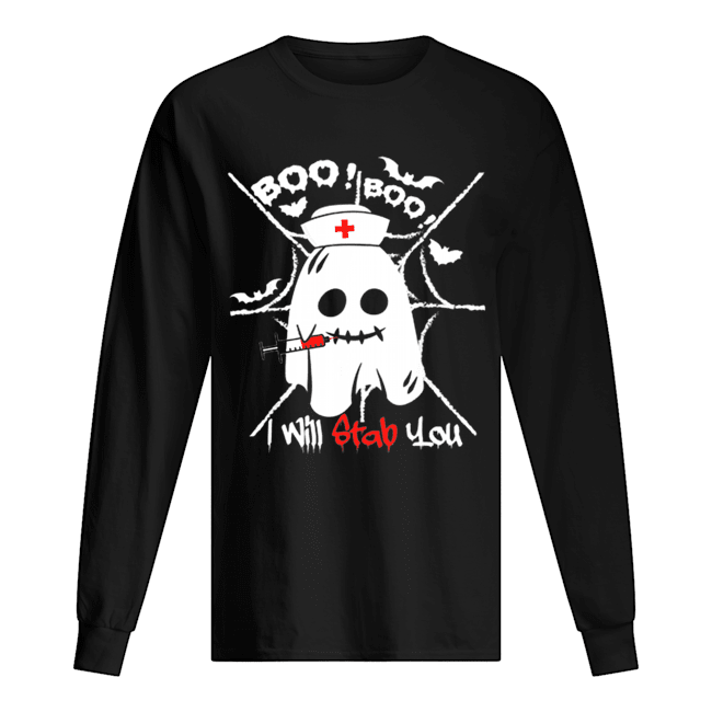 Beautiful Boo Boo I Will Stab You Ghost Nurse Funny Halloween shirt Beautiful Boo Boo I Will Stab You Ghost Nurse Funny Halloween shirt