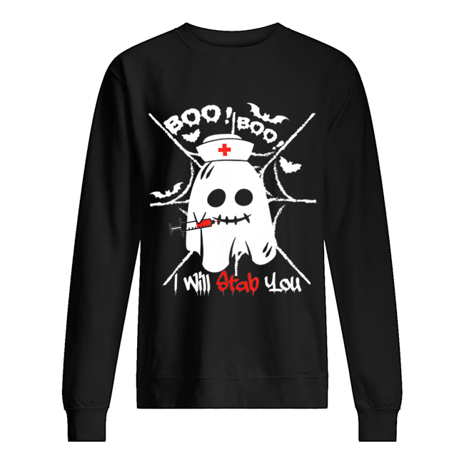 Beautiful Boo Boo I Will Stab You Ghost Nurse Funny Halloween shirt Beautiful Boo Boo I Will Stab You Ghost Nurse Funny Halloween shirt